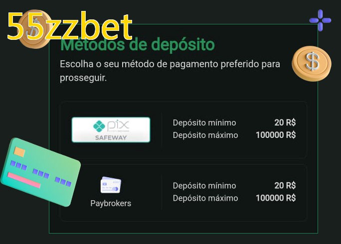 O cassino 55zzbetbet oferece uma grande variedade de métodos de pagamento