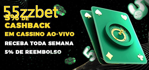 Promoções do cassino ao Vivo 55zzbet